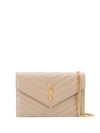 SAINT LAURENT ENVELOPE CROSS BODY BAG