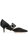 MALONE SOULIERS MAITE 45 EMBELLISHED PUMPS