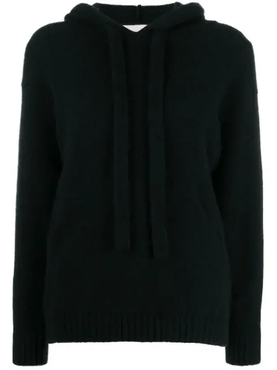 Laneus Knitted Hoodie - 黑色 In 31949 Nero