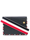 THOM BROWNE AIRMAIL PRINT ENVELOPE CROSSBODY BAG