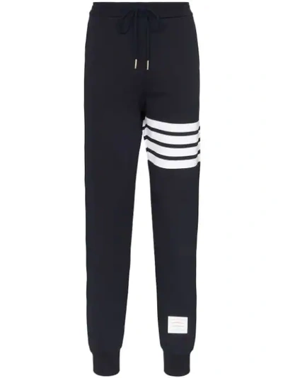 Thom Browne Classic Loopback 4-bar Sweatpants In Blue