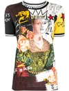 DOLCE & GABBANA PRINTED COLLAGE T-SHIRT