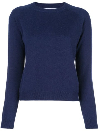 Alexandra Golovanoff Knitted Jumper - 蓝色 In Blue