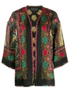 ETRO ETRO ALL-OVER PRINT JACKET - 黑色