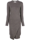 ALEXANDRA GOLOVANOFF ALEXANDRA GOLOVANOFF KNITTED DRESS - 棕色