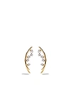 AS29 18KT YELLOW GOLD MYE DIAMOND EARRINGS