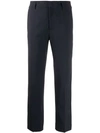 RED VALENTINO CROPPED TROUSERS