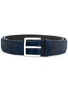 Orciani Adjustable Tejus Belt In Blue