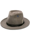 NICK FOUQUET LETTER EMBROIDERED HAT