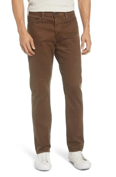 Ag Everett Sud Slim Straight Leg Pants In Jot Dark Bayou