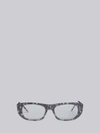 THOM BROWNE THOM BROWNE EYEWEAR TB417 - TORTOISE RECTANGULAR EYEGLASSES,TBS41713746912