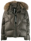 AS65 JACKE MIT FAUX-FUR-FUTTER