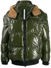 AS65 SHEARLING LINED PADDED JACKET