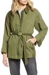 CURRENT ELLIOTT RELAXED COTTON & LINEN MILITARY JACKET,19-2-004613-OW00993