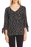 VINCE CAMUTO TIE CUFF NUBBY SWEATER,9059670