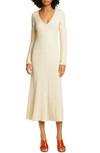 AMUR FAWN LONG SLEEVE MIDI SWEATER DRESS,580729