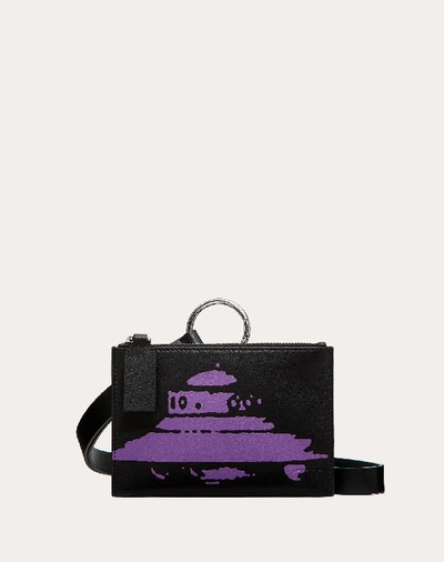 Valentino Garavani Undercover Neck Pouch Man Black Onesize ModeSens