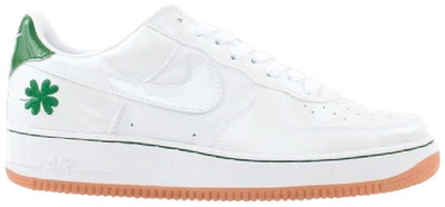 Pre-owned Nike Air Force 1 Low St. Pattys Day (women's) In White/white-classic Green