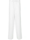 VALENTINO WIDE LEG TROUSERS WITH BUTTONS