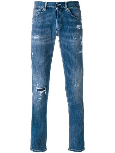 Dondup Cotton George Jeans In Blue