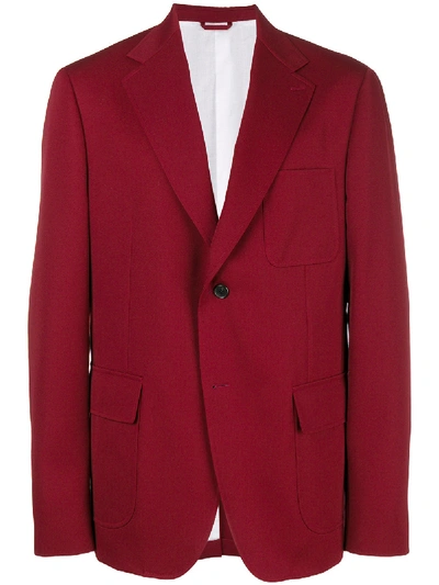 Calvin Klein 205w39nyc Classic Jacket In Red