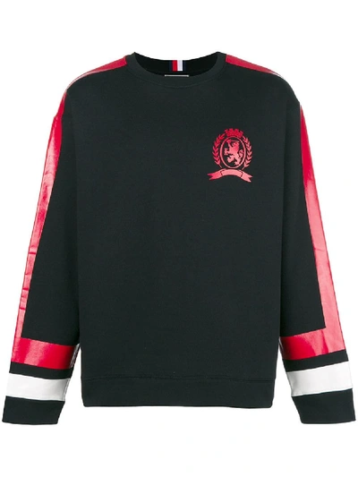 Tommy Hilfiger Sweatshirt With Logo In Black