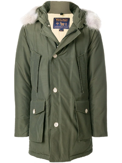 Woolrich Arctic Parka In Green