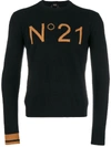 N°21 Cotton Crew Neck Sweater