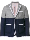 THOM BROWNE QUILTED GOOSE-DOWN JACKET