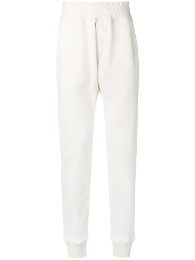 Ih Nom Uh Nit Cotton Trousers With Logo In White