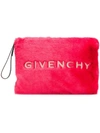 GIVENCHY Gv3 Large Leather Pouch