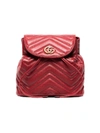 GUCCI Gg Marmont Leathe Backpack