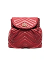 GUCCI GG MARMONT LEATHER BACKPACK