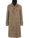 BURBERRY CHECK LENTHORNE TRENCH COAT
