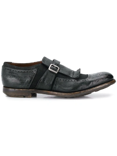 Church's Leather Shoes In Black