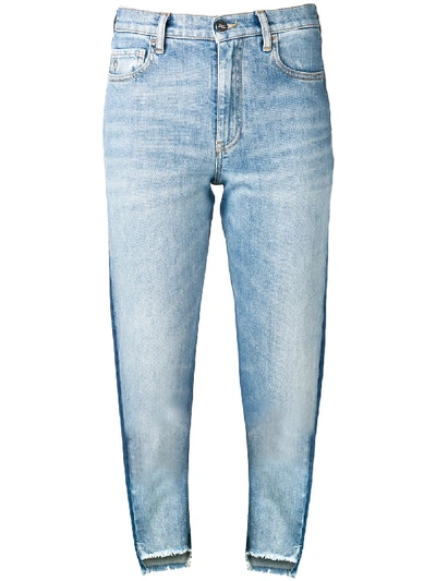 Marcelo Burlon County Of Milan Denim Cotton Jeans In Blue