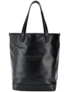 SAINT LAURENT Leather Shopping Bag