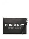 BURBERRY LEATHER CLUTCH