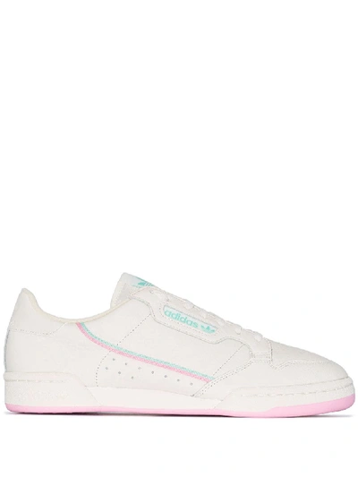 Adidas Originals Adidas Continental 80 Off White - Pre-order Item In White,pink