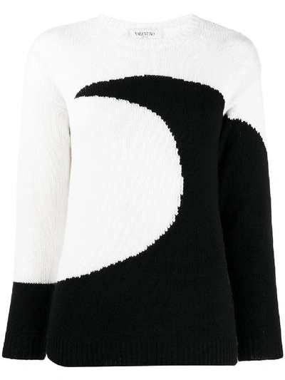 Valentino Wool Sweater In White