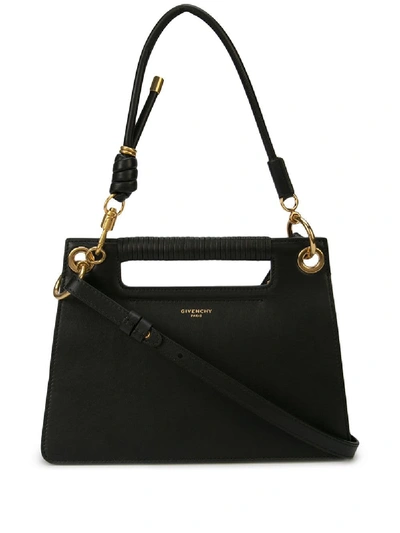 Givenchy Whip Small Leather Shoulder Bag In Black