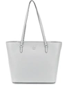 DKNY WHITNEY LARGE LEATHER TOTE