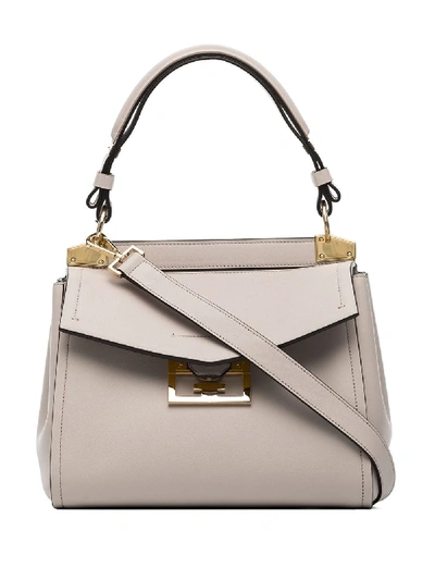 Givenchy Mystic Small Leather Shoulder Bag In Beige