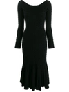 ALEXANDER MCQUEEN A-LINE DRESS