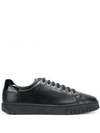 FERRAGAMO CUBE LEATHER SNEAKERS