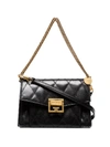 GIVENCHY GV3 SMALL LEATHER SHOULDER BAG