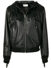 SAINT LAURENT Teddy Jacket In Leather With Fringes