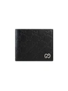 Gucci Signature Leather Wallet In Black