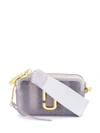MARC JACOBS The Jelly Glitter Snapshot Leather Bag