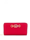 GUCCI ZUMI LEATHER WALLET